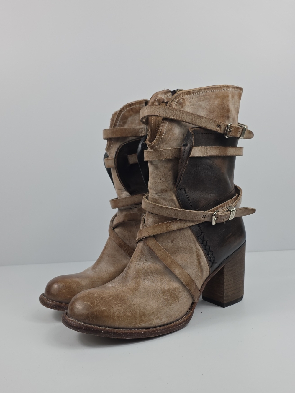 Freebird By Steven Baker Leather Women's Boots Size 9 - Picture 10 of 13